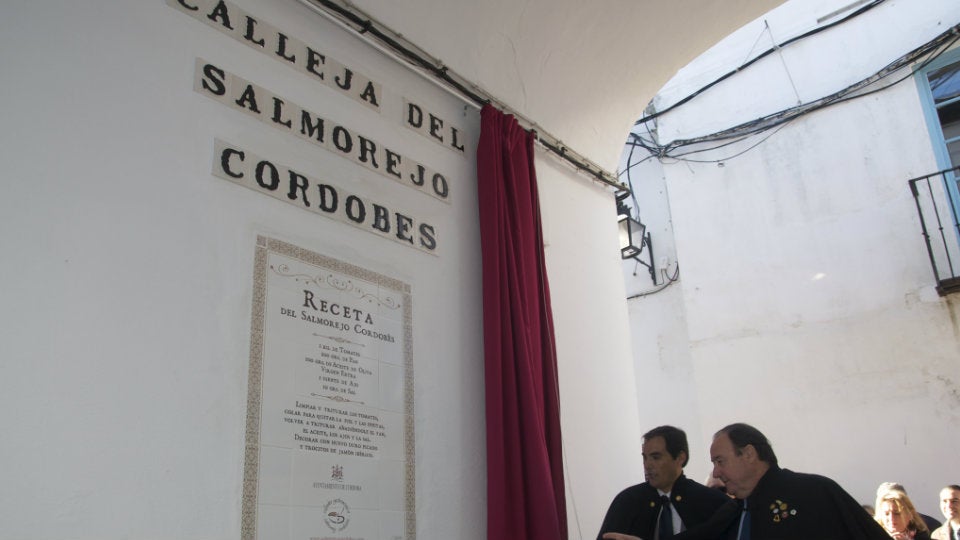 calleja del salmorejo cordobés en Córdoba