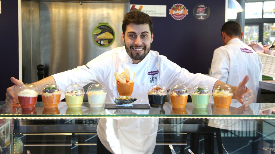 Juanjo Ruiz, chef de la Salmoreteca