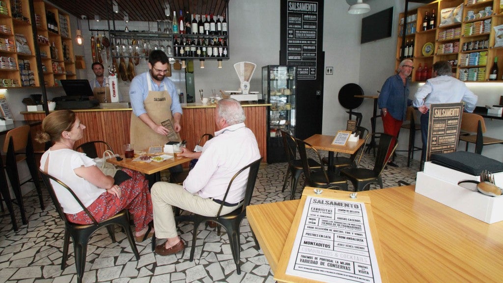 Abacería Salsamento. Salsamento