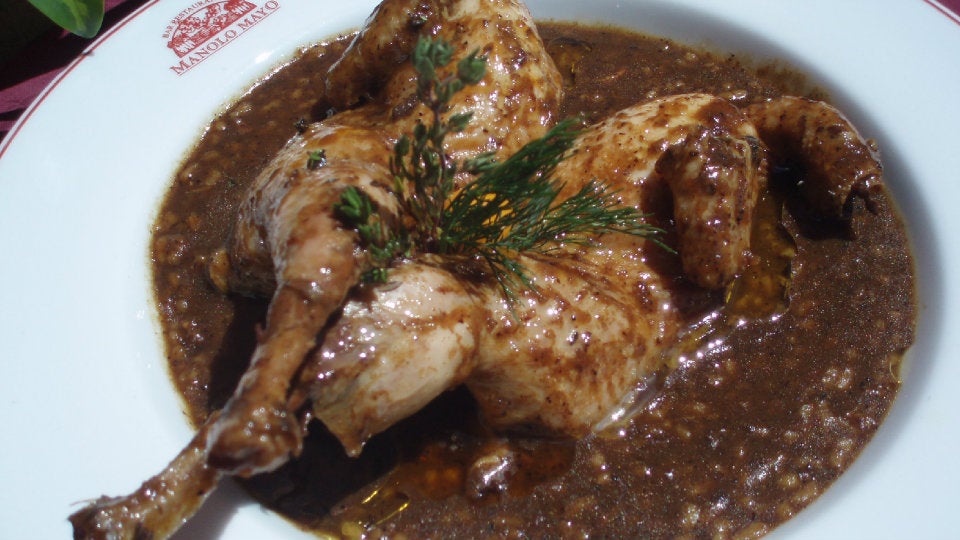 Arroz con perdiz en Manolo Mayo