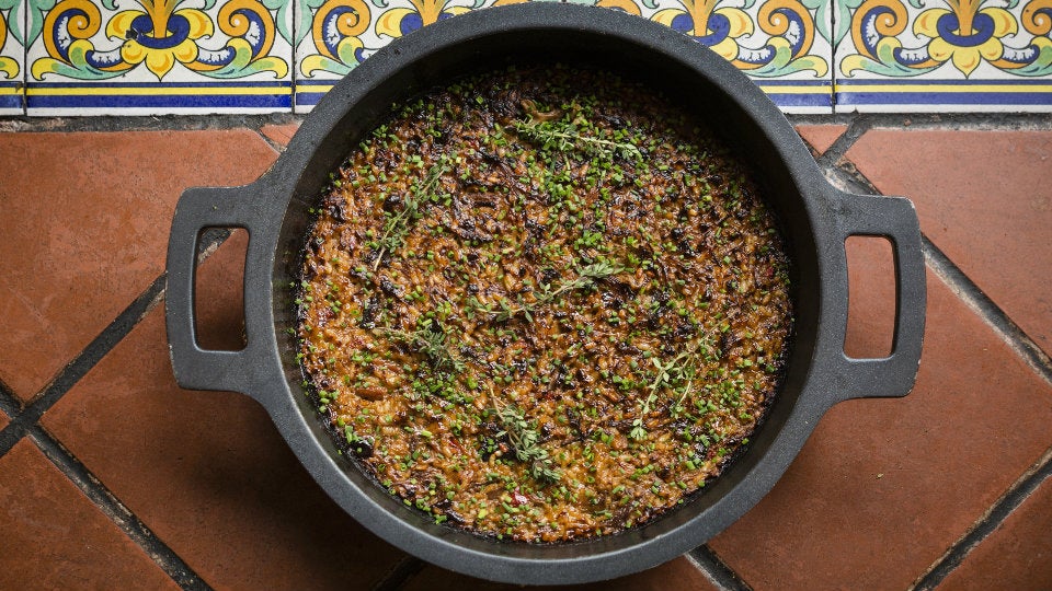 arroz meloso de pato