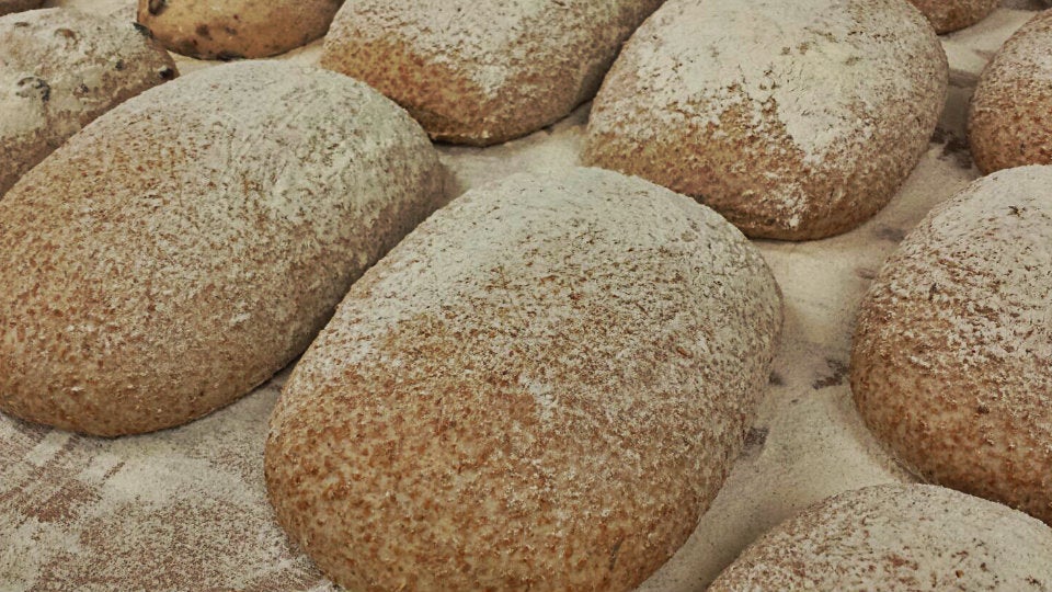 Masa de pan integral