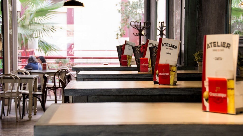 Atelier Café y Tapas. 