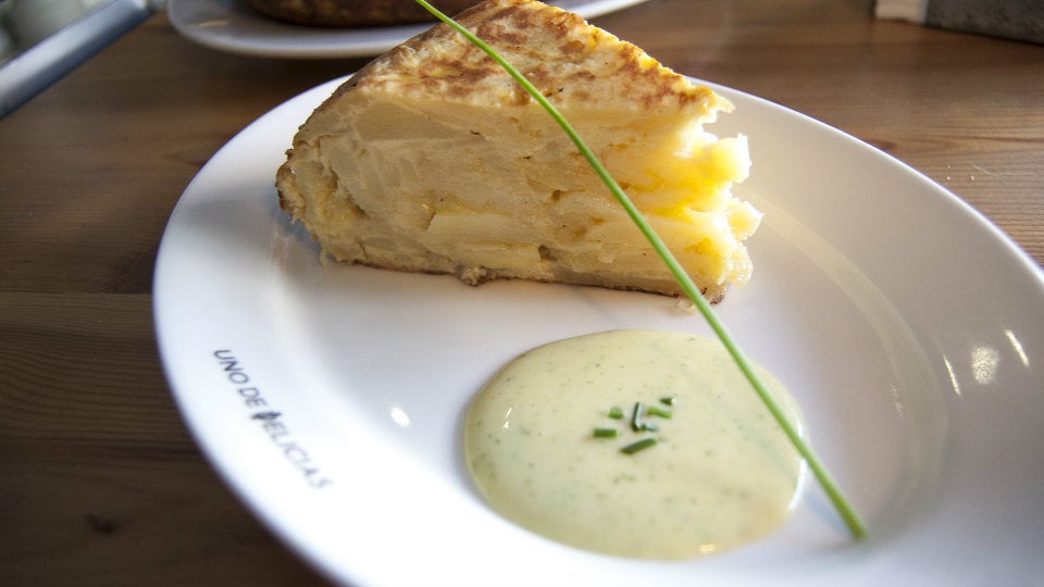 Uno de Delicias tortilla de patatas