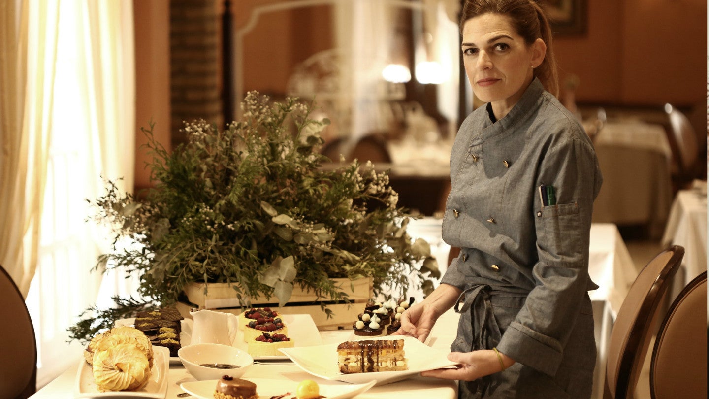 Alicia Castillo, jefa de Pastelería de Manolo Mayo
