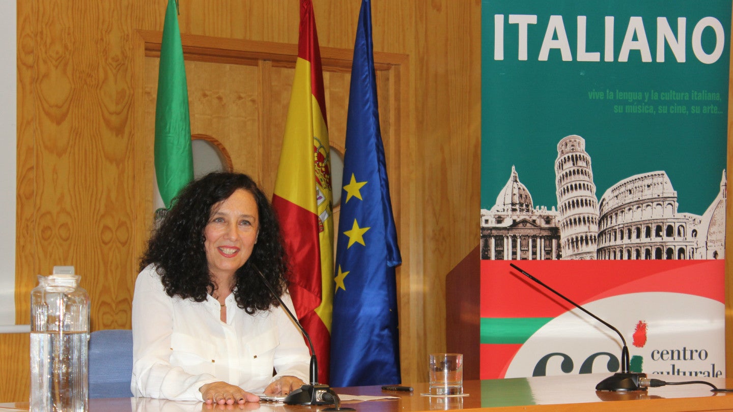 Marina Sciarretta, directora del Centro Cultural Italiano de Sevilla