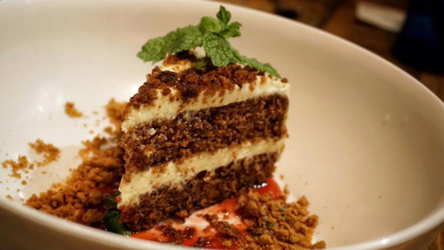 tarta de zanahoria y chocolate
