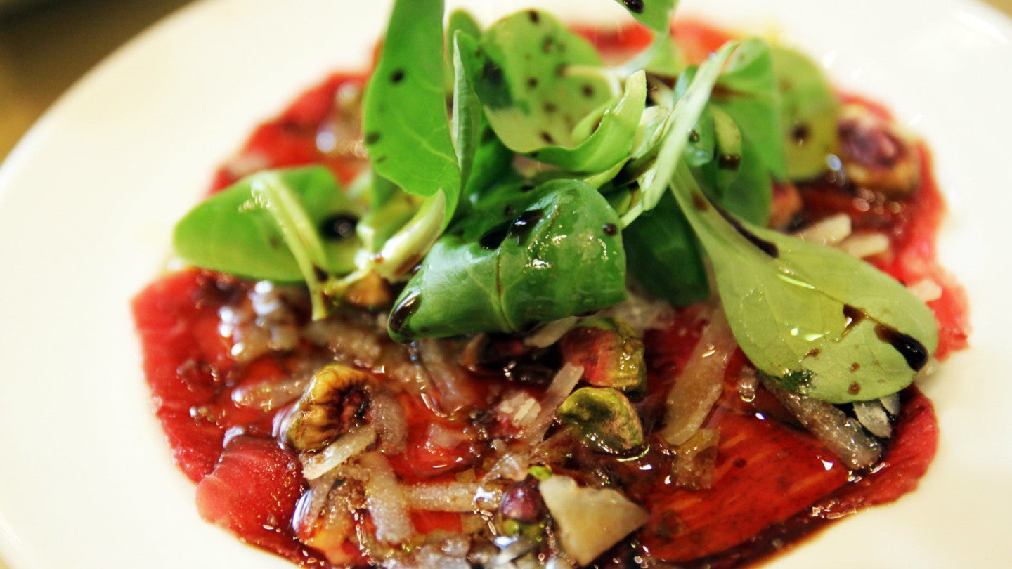 Carpaccio de buey wagyu becerrita