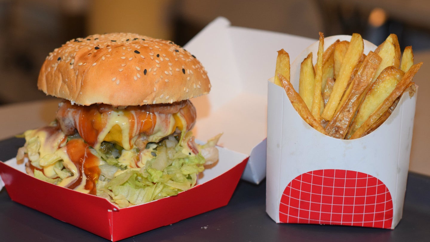 the burger shop