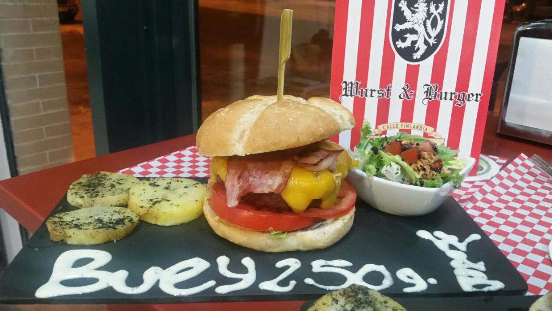 wurst burger