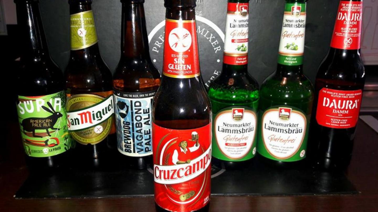 Cerveza sin gluten gazuza