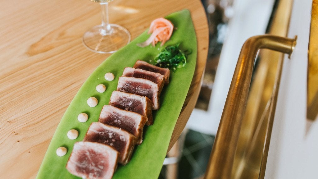 Papirusa. Tataki de atún rojo de almadraba. 