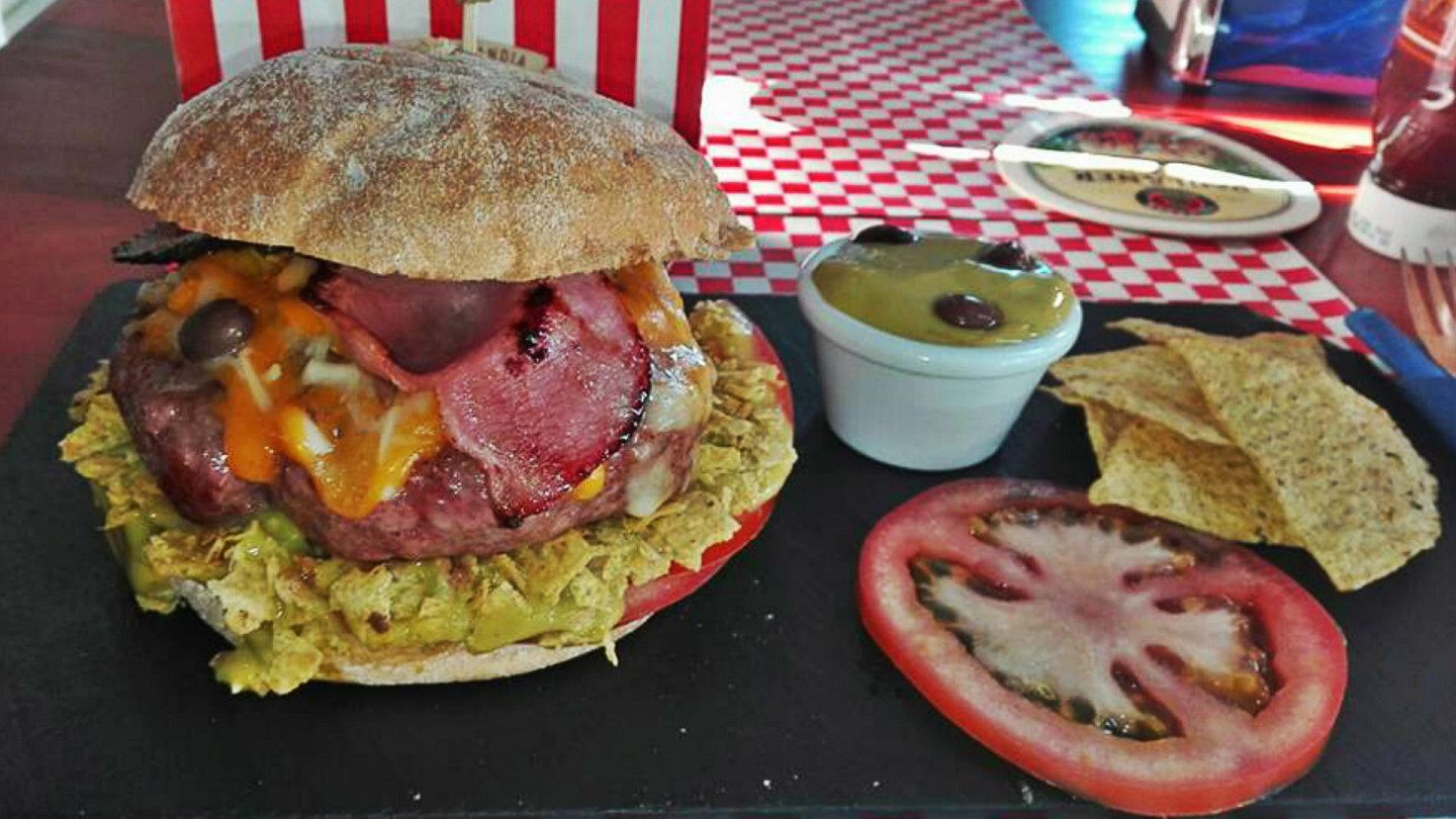 wurst burger Hamburguesa Texmex