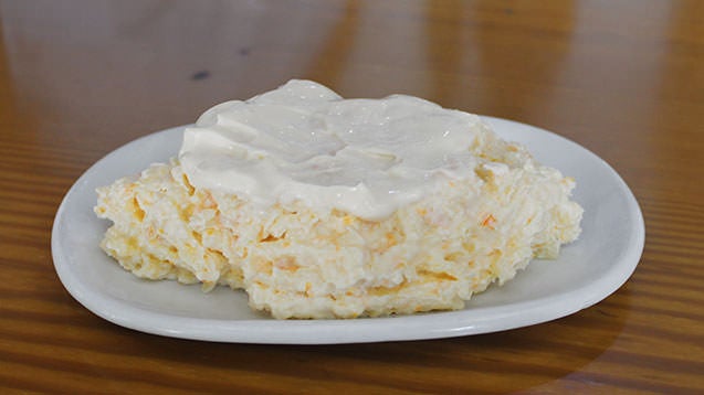 La ensaladilla de Casa Molina, una de sus tapas estelares