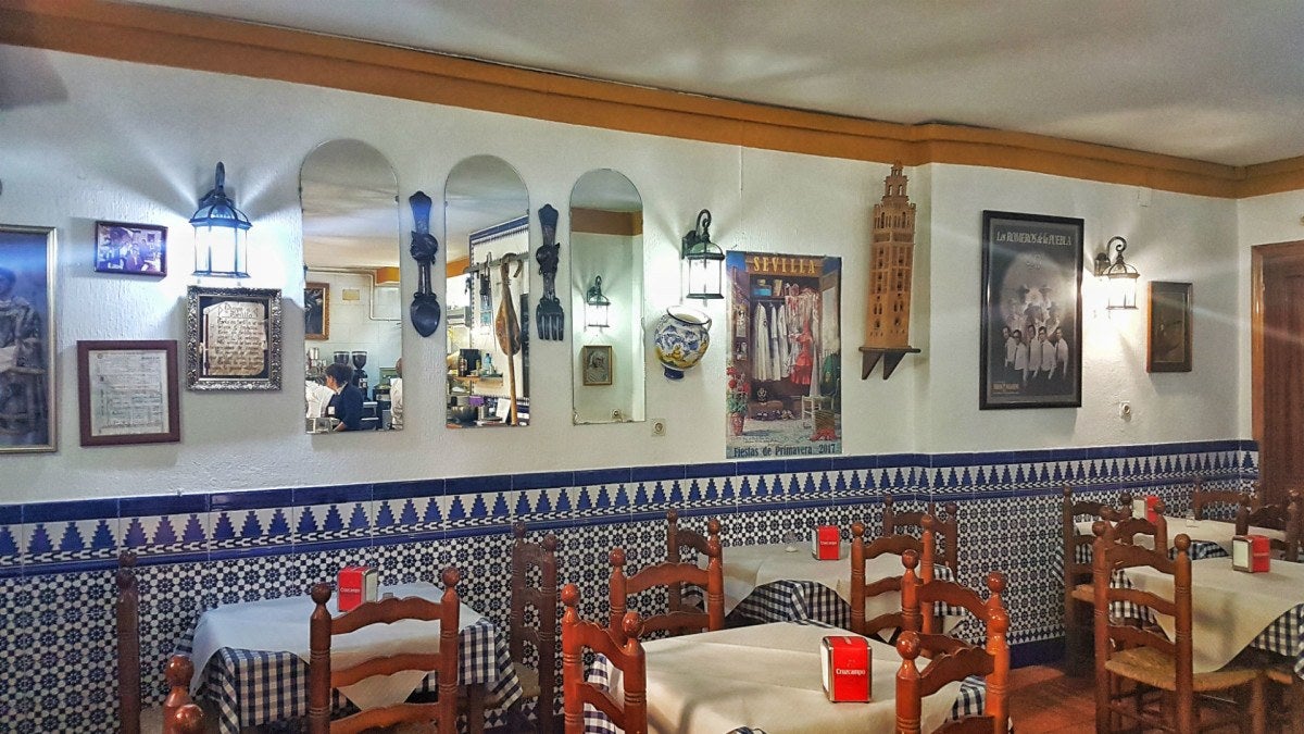 Comedor interior| Foto: Fran Moreno