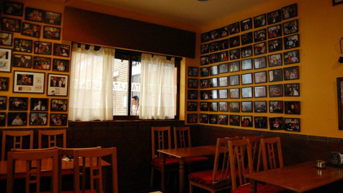 La decoración corre a cargo de los comensales| Foto: ABC