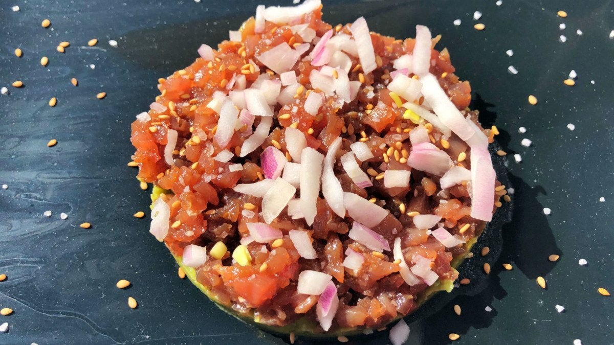 Tartar de atún|Foto: Fran Moreno