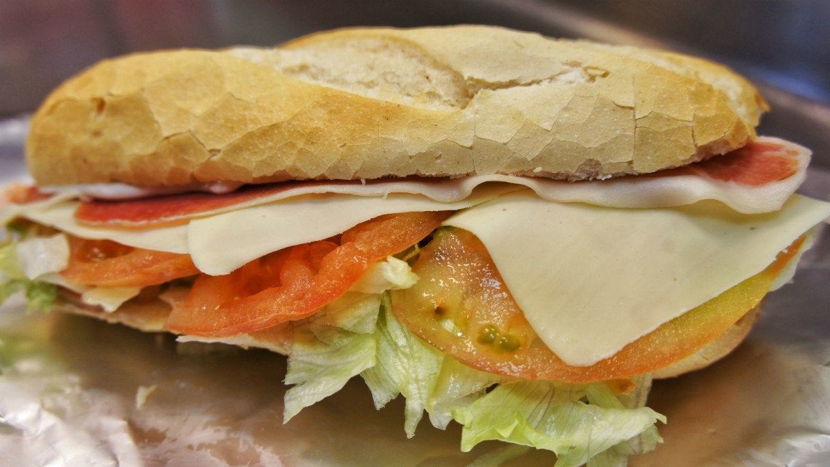 Vegetal de queso con jamón serrano de Boca Rapid| Foto; Fran Moreno