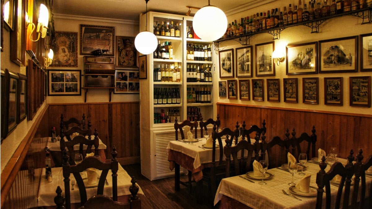 Comedor interior de Don Carlos | Foto: Fran Moreno