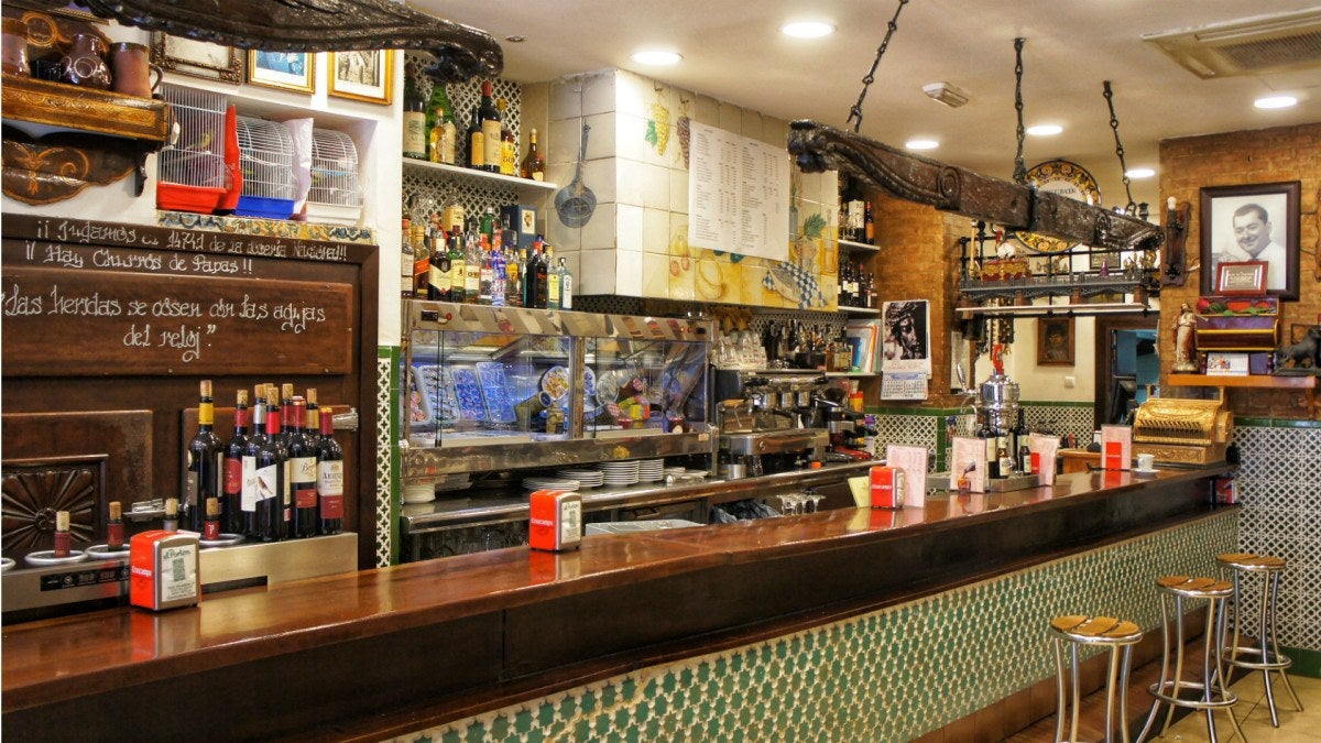 Clásico interior de El Portón| Foto: Fran Moreno