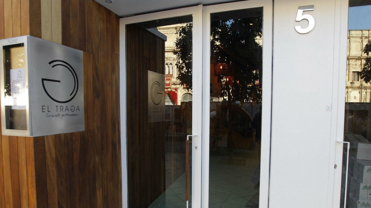 Fachada del nuevo El Traga