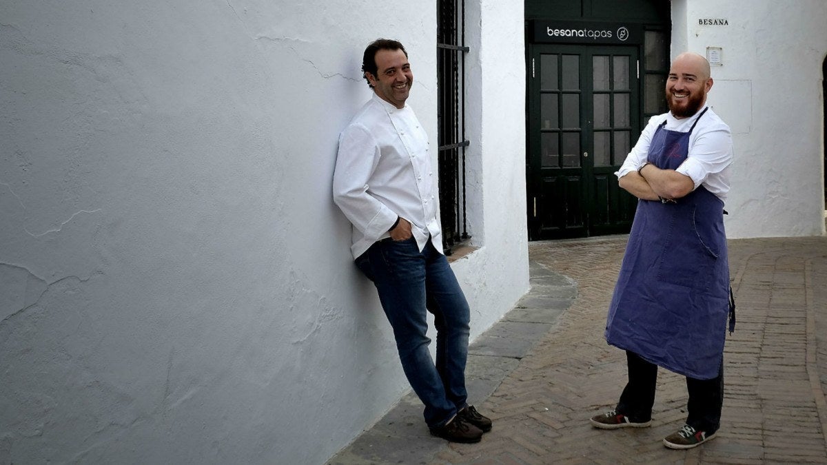 Mario Ríos y Curro Noriega, de Besana Tapas