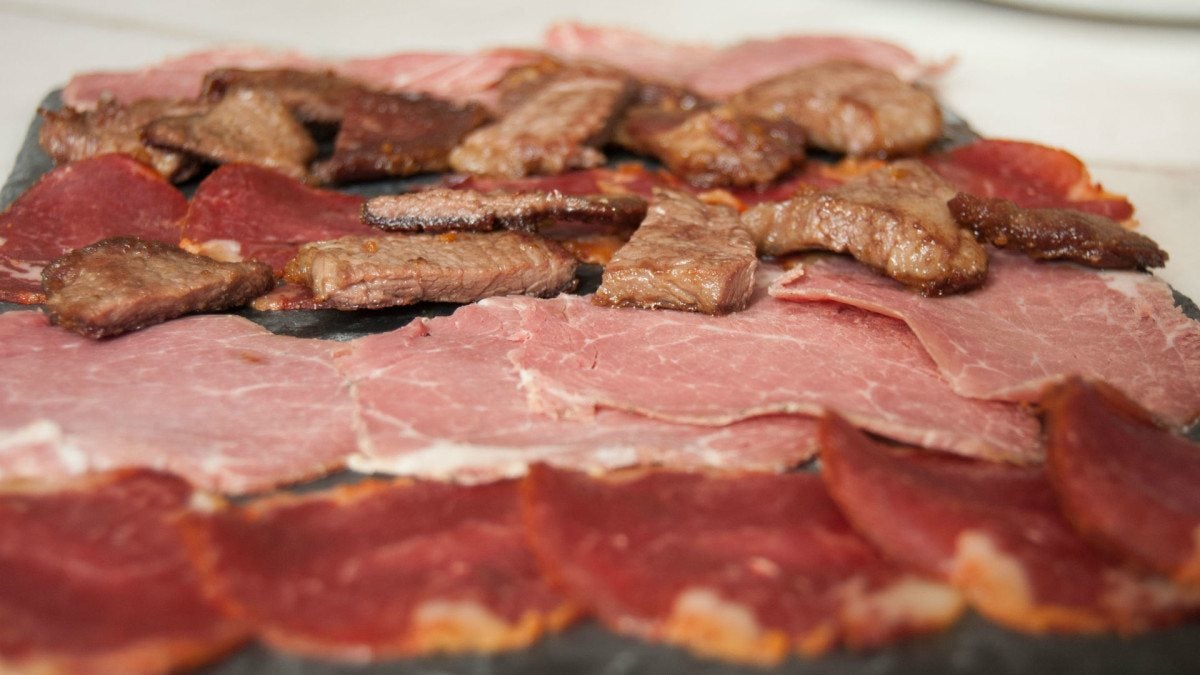 Magnífico surtido de chacinas de Casa Anselmo| Foto: ABC