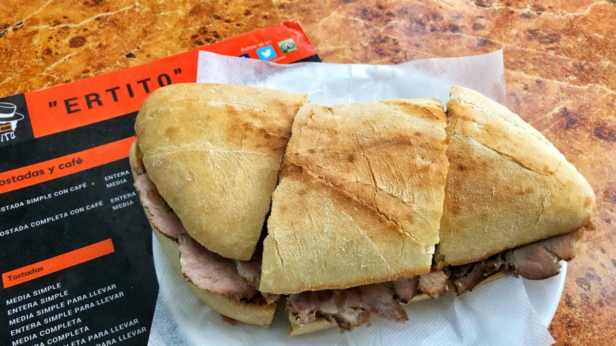 Carne mechada en salsa| Foto: Fran Moreno