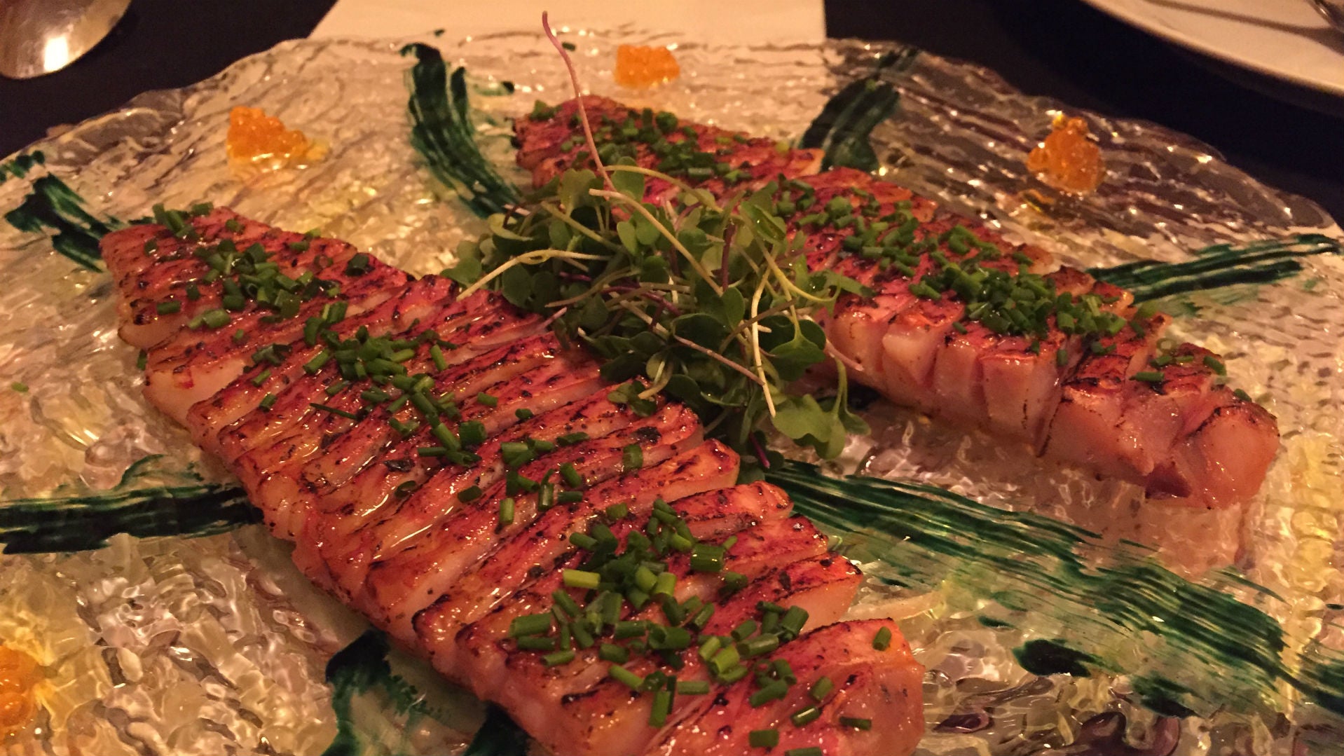 Sashimi de Salmonete de Bistro L'Inspiration