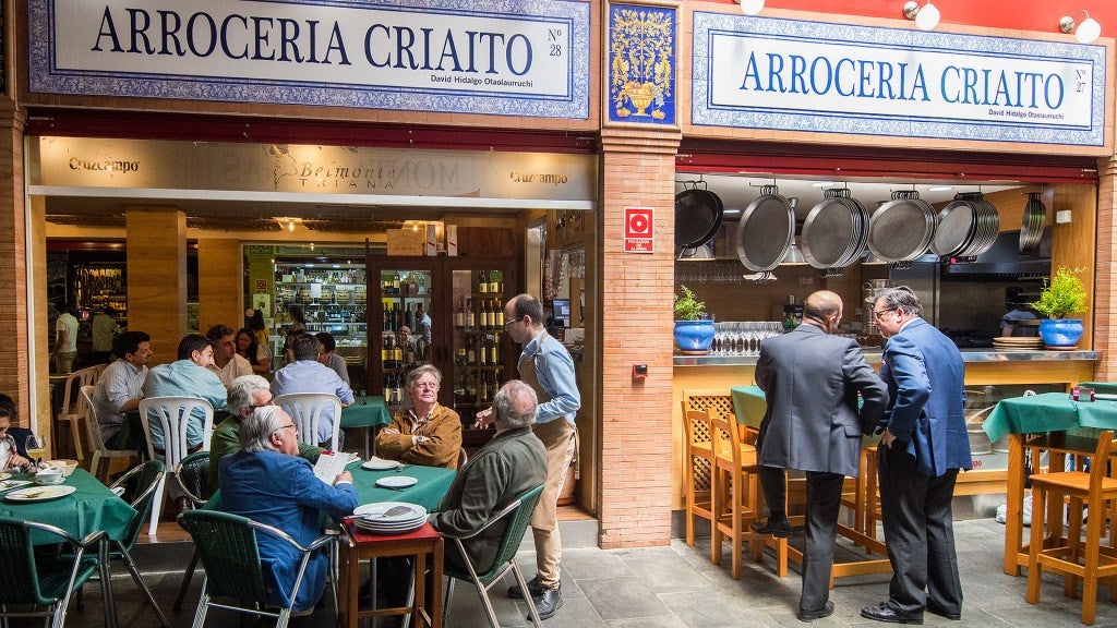 Arrocería Criaito en Sevilla. 