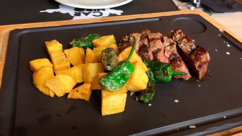 Restaurante Carniborea en Sevilla. 