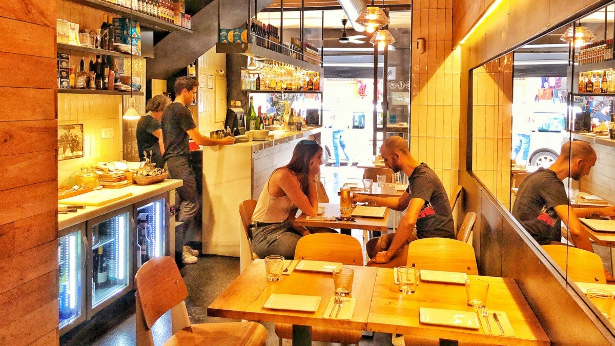 Elegante interior de LaCava.bar | Foto: Fran Moreno