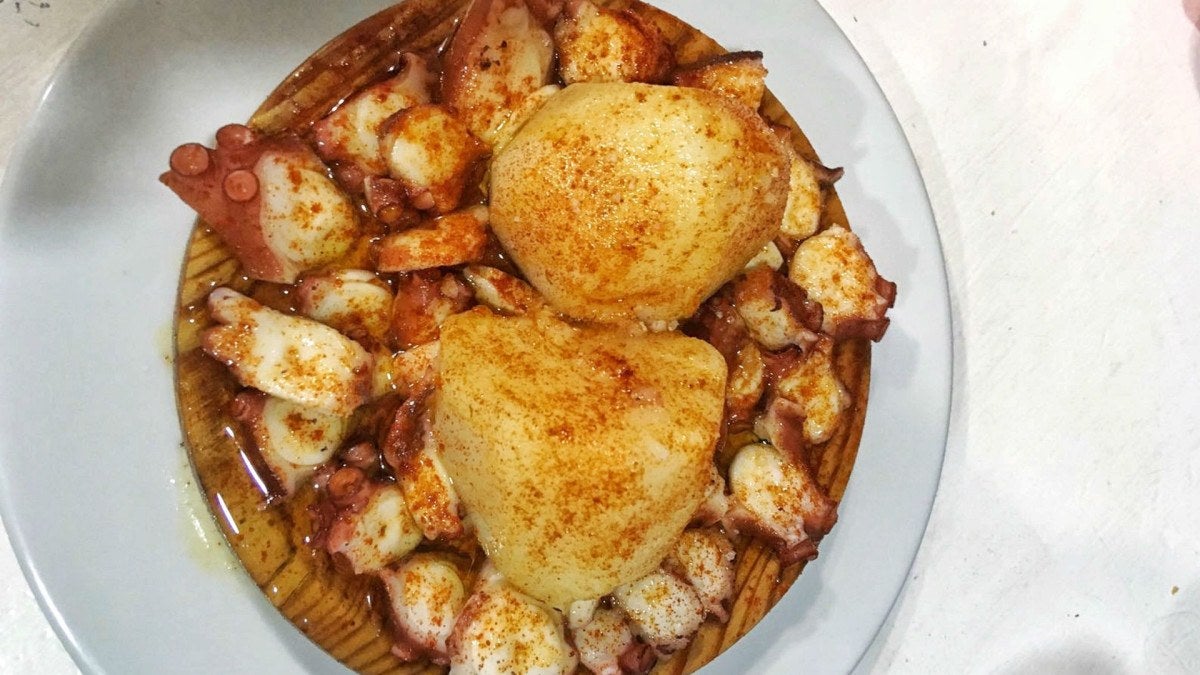 Cambarro y su pulpo a la gallega | Foto: Combarro
