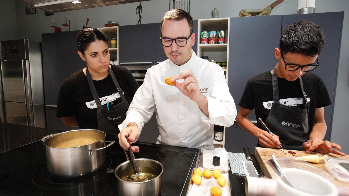 El Chef Paco Morales de Noor Córdoba