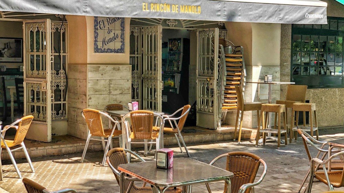 Inigualable terraza del Rincón de Manolo | Foto: Fran Moreno