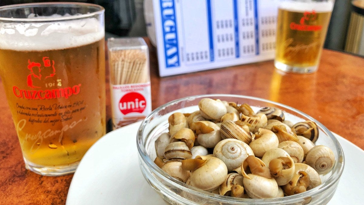 Sabrosos caracoles del bar Uruguay | Foto: Fran Moreno