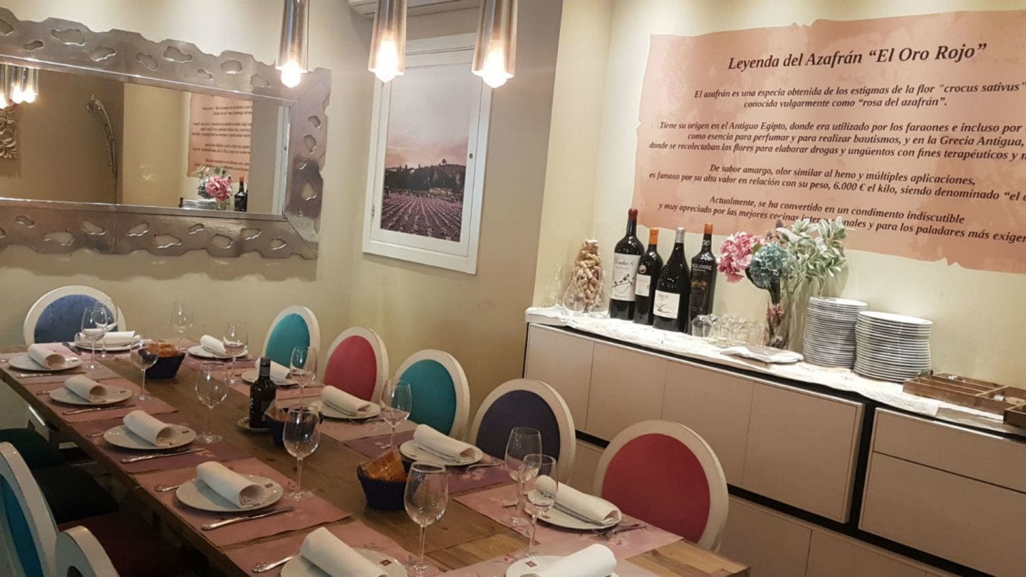 Salón privado: La Flor de Azafrán