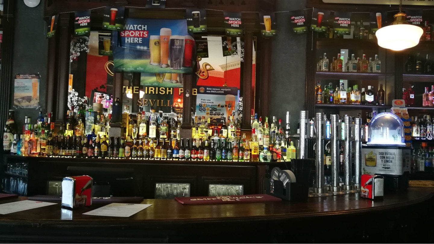 Barra del Bar O'Neills | Foto: Macarena Torres