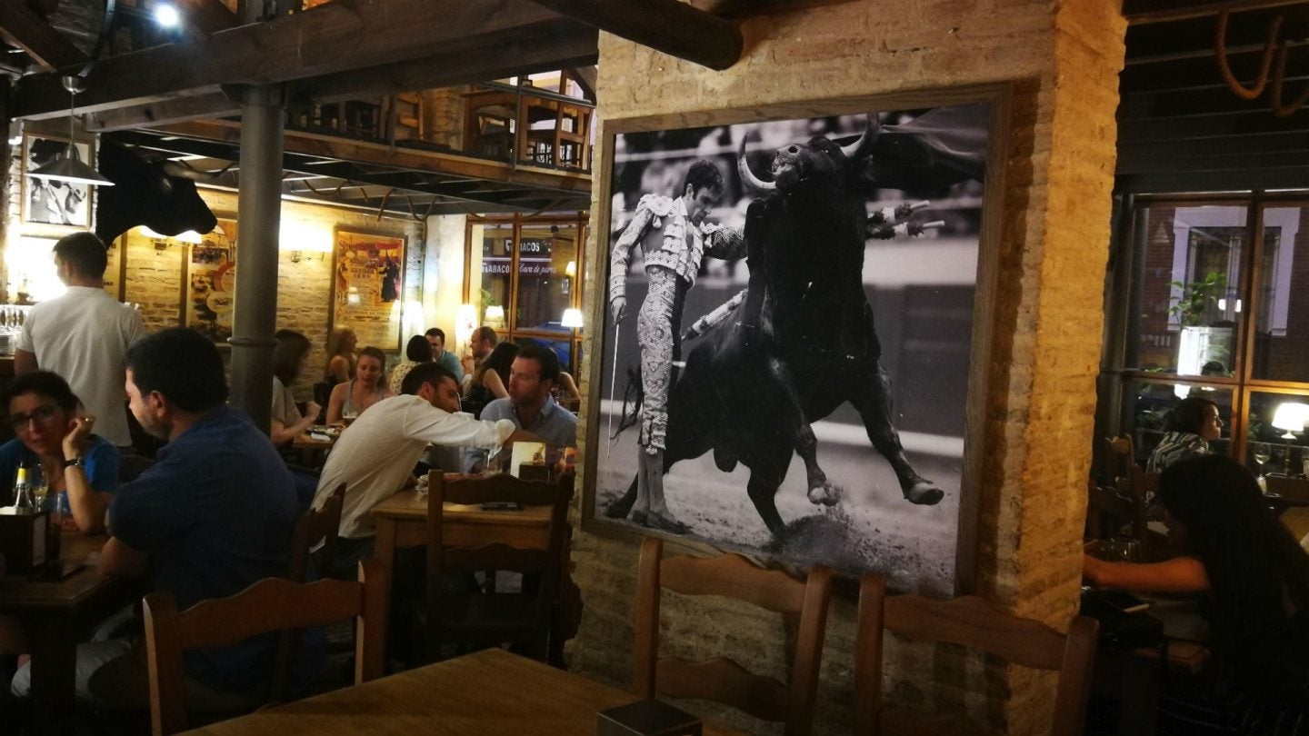 Interior del comedor Pepe Hillo | Foto: Macarena Torres