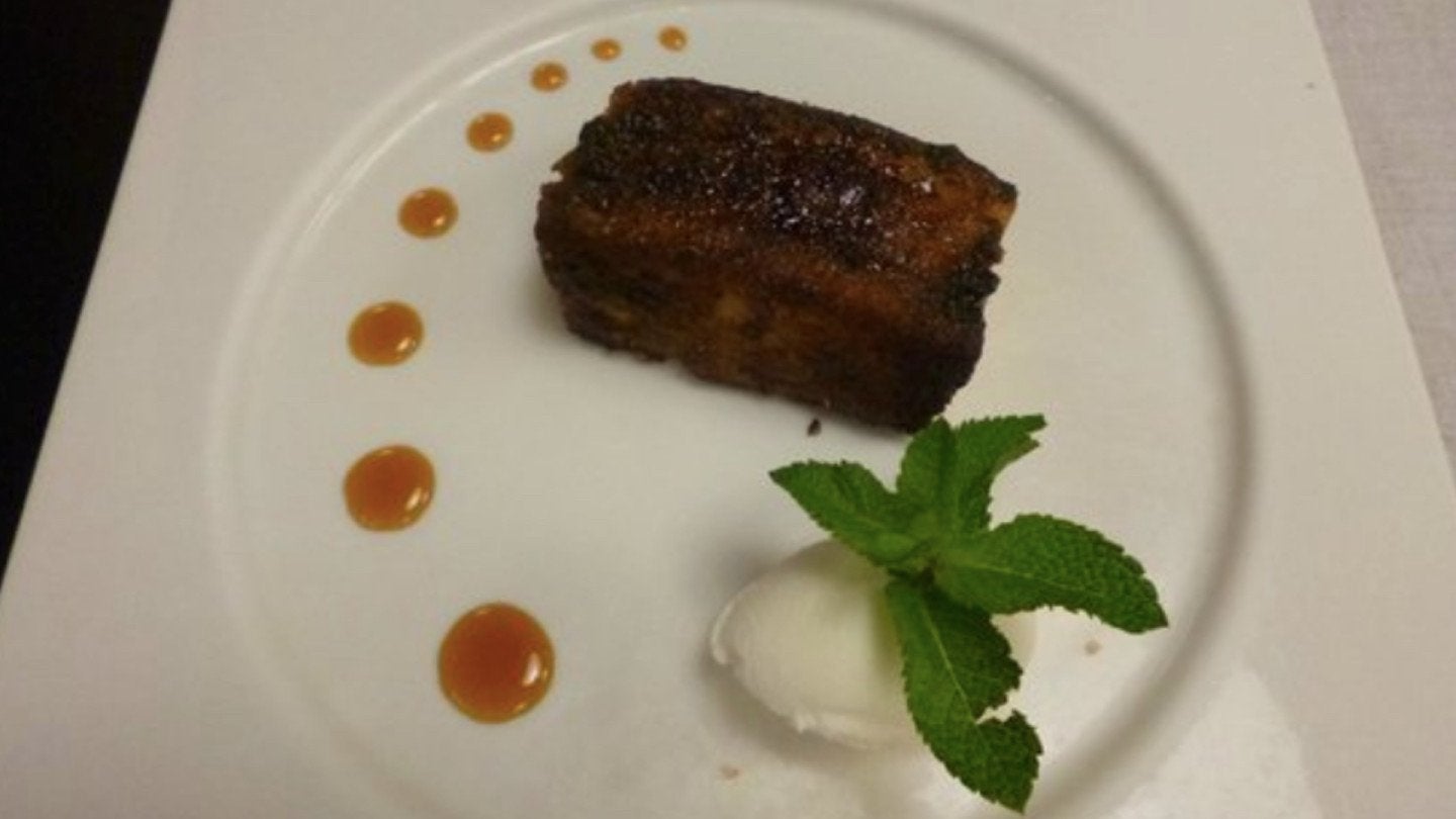 Torrija helado El Envero Córdoba