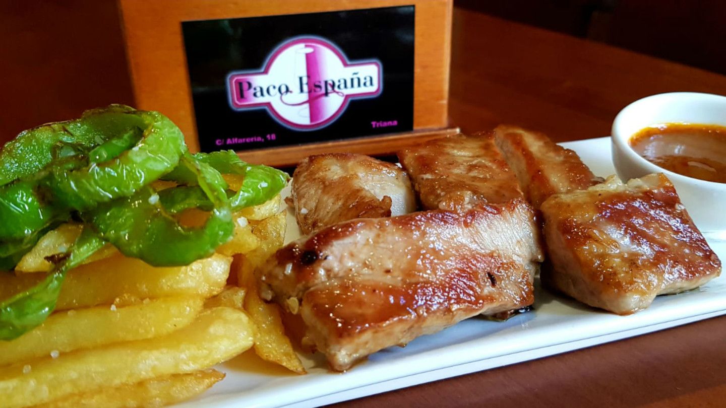 Bastones de ibérico | Foto: Paco España