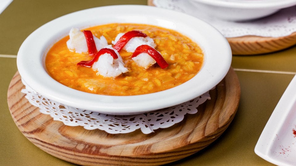 Arroz con bacalao del Restaurante El Bacalao