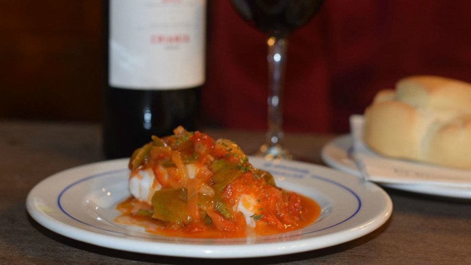 Bacalao a la roteña del Rinconcillo