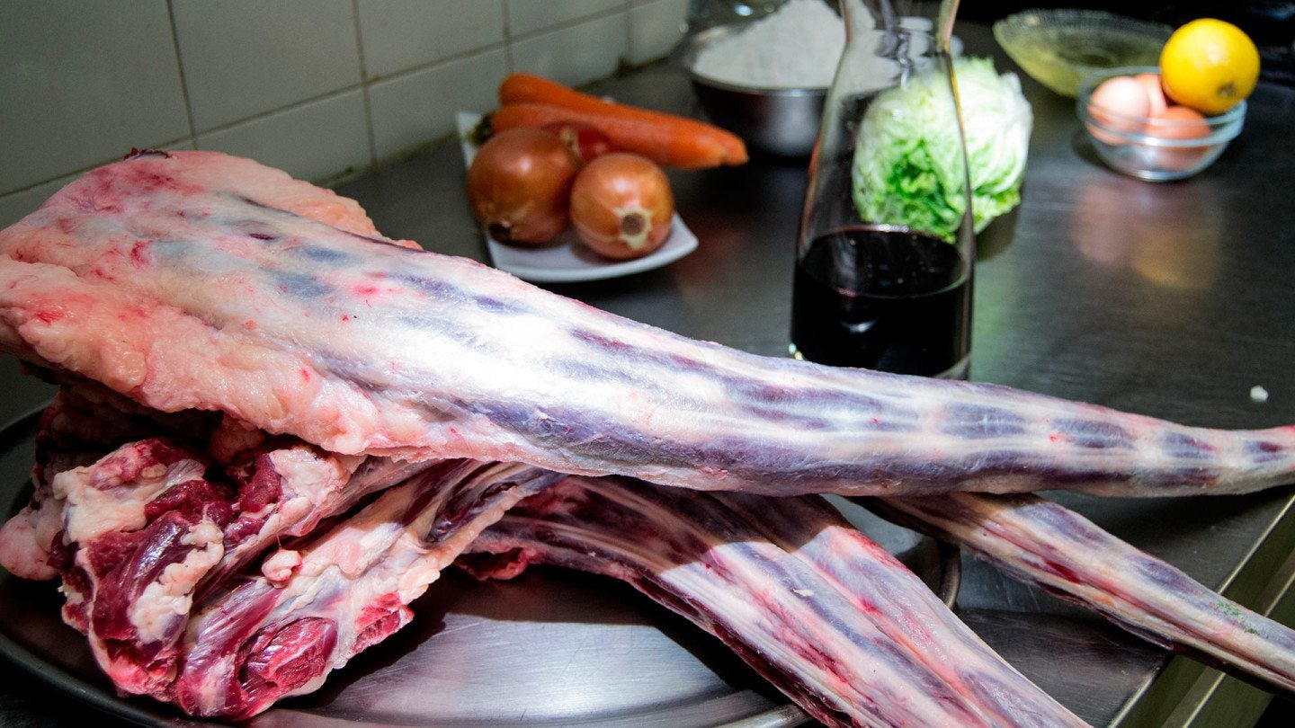 Receta Mollete de Rabo de toro en Casa Rafel