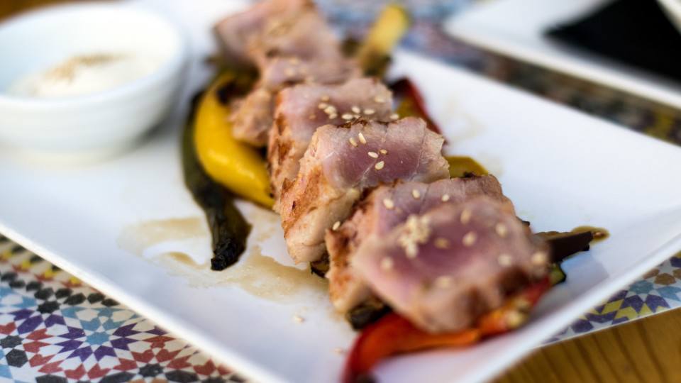 Restaurante El Tragaluz en el centro de Sevilla