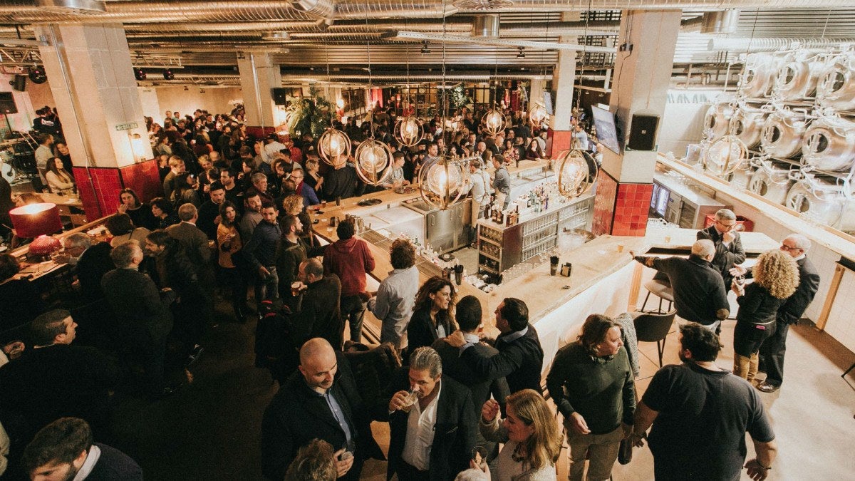Cervecería La Fábrica, en Málaga