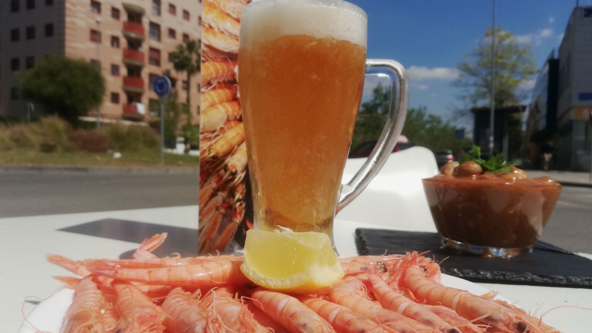 Gambas y cabrillas de la Mar de Gambas