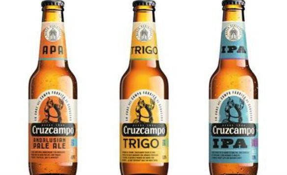 cruzcampo apa, trigo e ipa