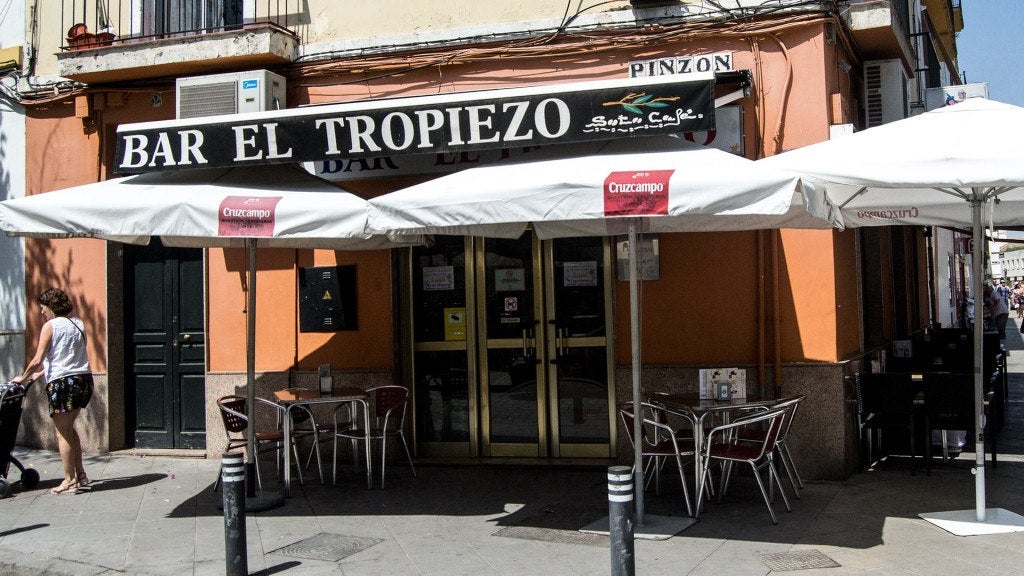 Bar El Tropiezo en Triana. Bar El Topiezo
