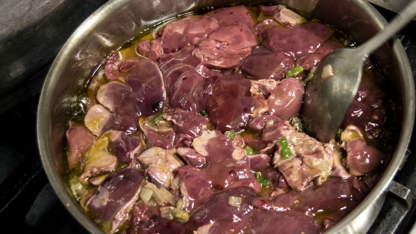 Higaditos de pollo de La Flor de mi Viña / Foto: Rafa Sánchez